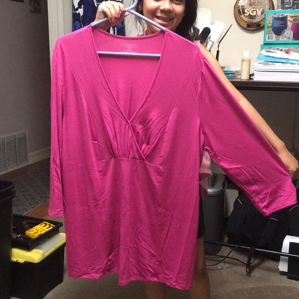 Lane Bryant 18/20 Pink Top